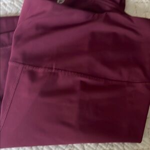 Burgundy Pink Leggings